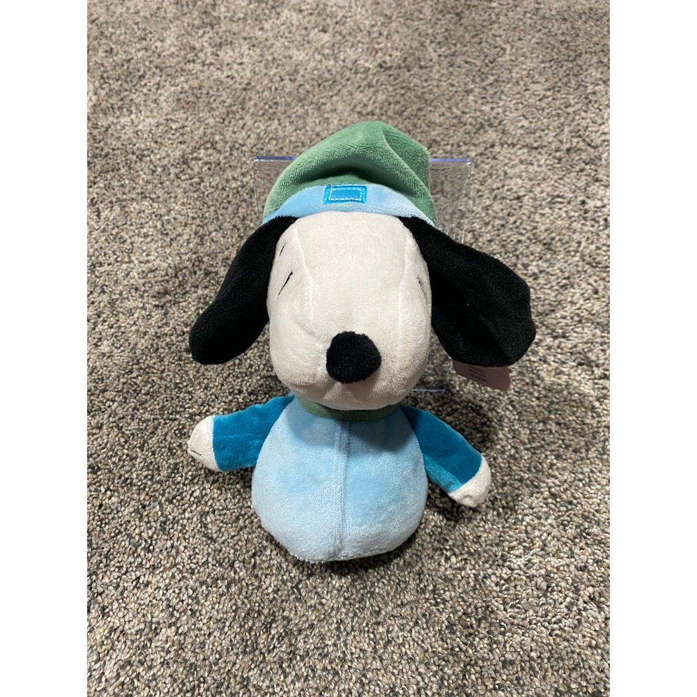 Peanuts Snoopy‎ Plush Pajamas Nightcap Blue Green Winter 2025 NWT